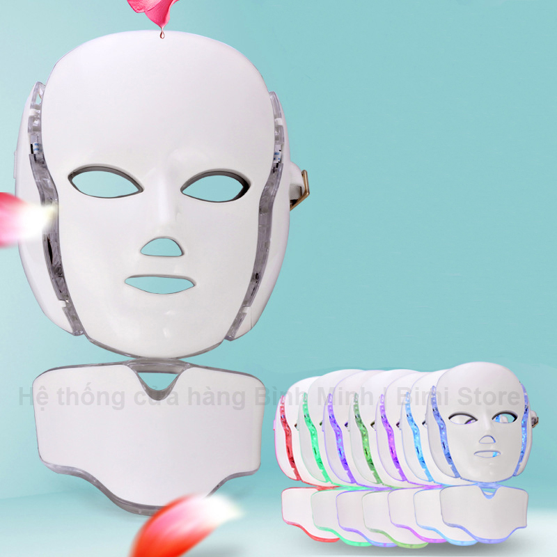 Mặt nạ 7 màu ánh sáng 3D dưỡng da SC256 giá rẻ bình minh